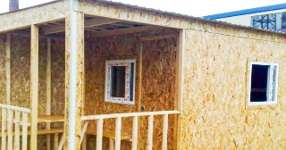 Сарай из дерева под ключ в Нижнекамске – строительствопо цене от 41884 рублей