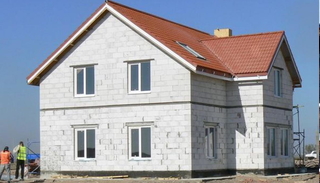Построить двухэтажный дом из газобетона в Нижнекамске - Строй-Нжм от 136123 рублей